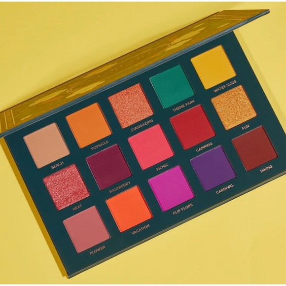 ACE BEAUTE Nostalgia Eye Shadow Palette 15 Colors/Shades Eyeshadow Matte Shimmer - Picture 2 of 3